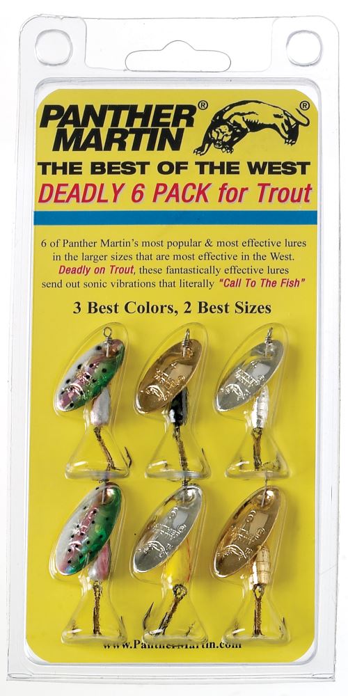 Panther Martin PMHR_9WR_CWH HulaRunner Saltwater & Freshwater Fishing  Spinning Lure - Chartreuse White Holo - 9WR (3/8 oz) 