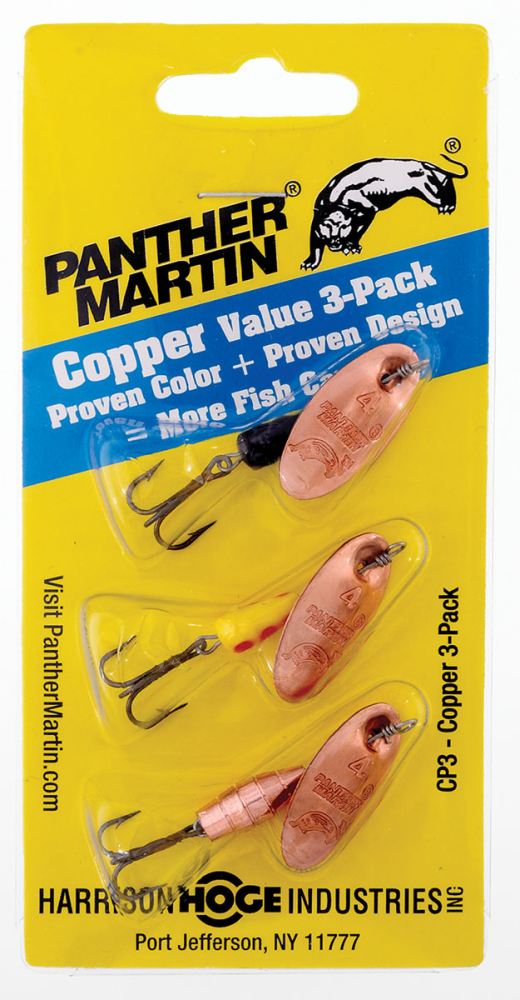 無料引換券が当たる 3 lures panther martin trout spinners 1/4oz