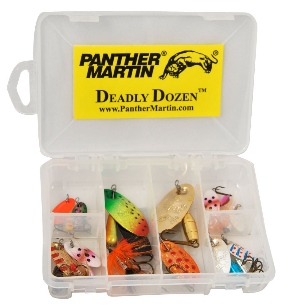 Panther Martin Xtra Long, Fly, Zebra Orange PMFXL ZO (Treble Hook) - Panther  Martin Fishing Lures