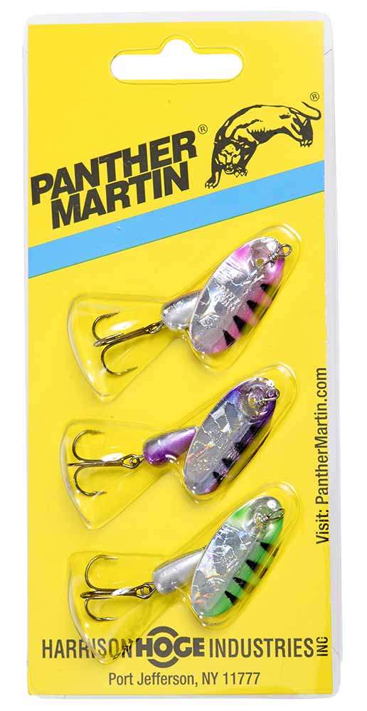 Lot of 6 Assorted Panther Martin Thomas Cyclone Finland Spinner