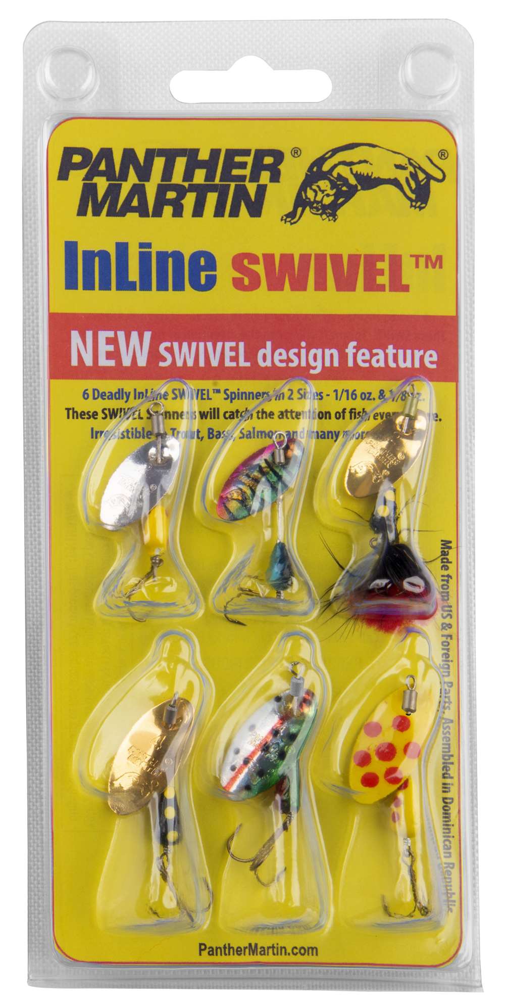 Fishing Tackle Making Supplies – Tagged Inline Spinner Lure Bodies – Page  2 – Crawdads Fishing Tackle